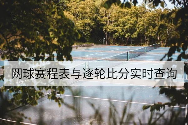 网球赛程表与逐轮比分实时查询